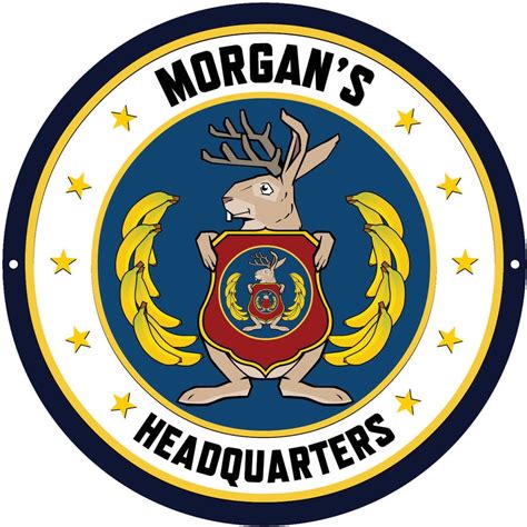 Personalized Odd Squad Seal Circle Tin Room Sign
