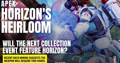 Is Horizon Finally Getting An Heirloom In Apex Legends Esports
