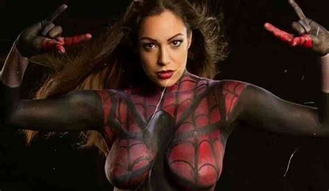 steamy collection  body paint cosplay  eye popping