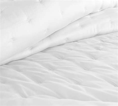 White Tencel™ Quilt And Sham Pottery Barn