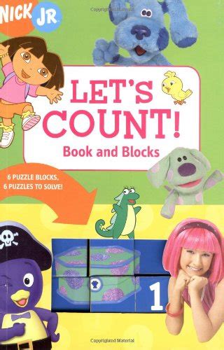 Nick Jr Let S Count 6 Puzzles Blocks 6 Puzzles To Solve Amazon Com