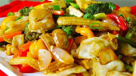 Vegetable Stir Fry Sauteed Vegetables Healthy Vegetarian Recipe Kanak S Kitchen Youtube