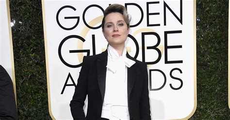 Evan Rachel Wood Golden Globes Altuzarra Pantsuit