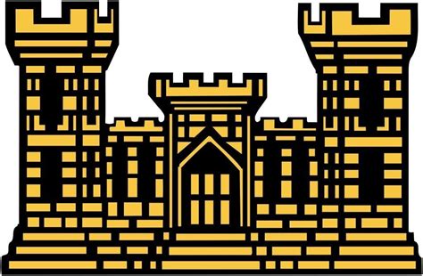 Details About Us Army Engineer Castle Wall Window Vinyl Decal Sticker