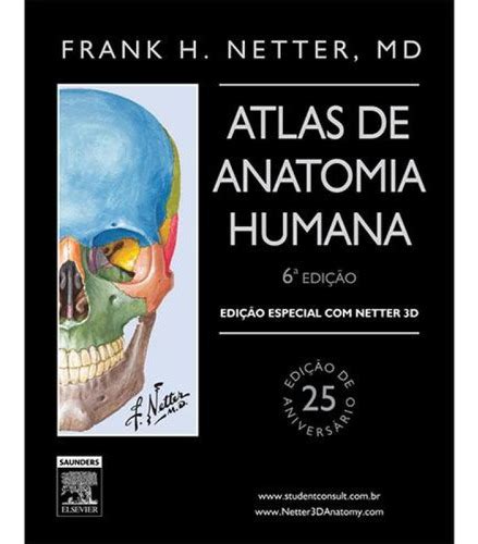 Netter Atlas De Anatomia Humana 3d Elsevier 6 Ed Parcelamento