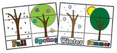 The Four Seasons Colouring Pages | Seasons worksheets, Seasons