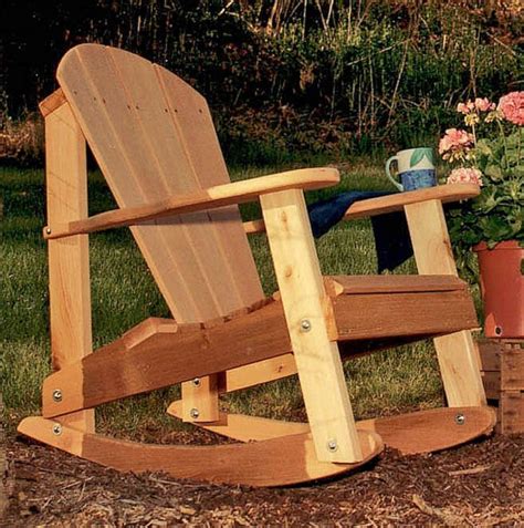 Outdoor Rocking Chair Plans How To Build An Easy Diy Woodworking