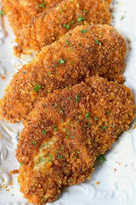 Crispy Breaded Chicken Cutlets Recipe