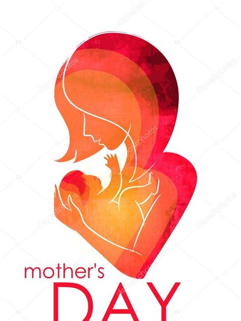 Card Of Happy Mothers Day — Stock Vector © Lapuma 57700657