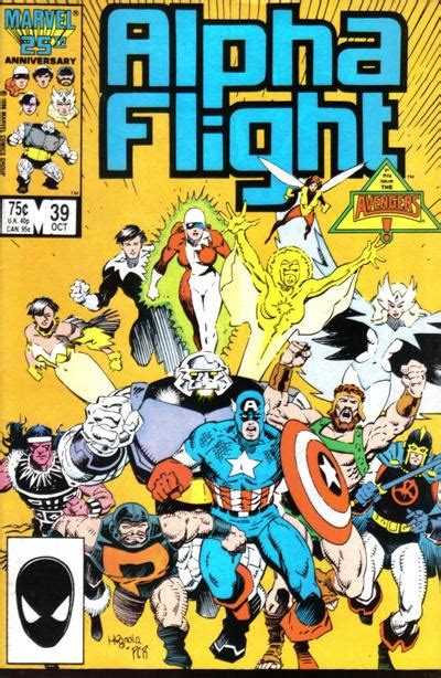 Alpha Flight 39 Direct Alpha Flight 1983 Series Marvel Comics