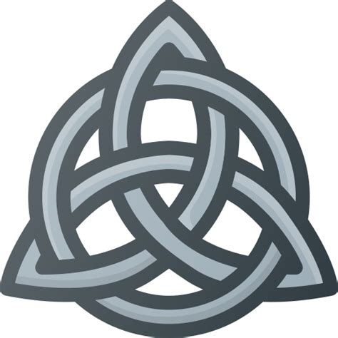 Celtic Knot Trinity Triquetra Icon Free Download