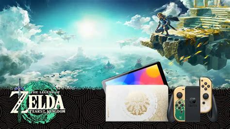 The Legend Of Zelda Tears Of The Kingdom Edition Switch Console Announced