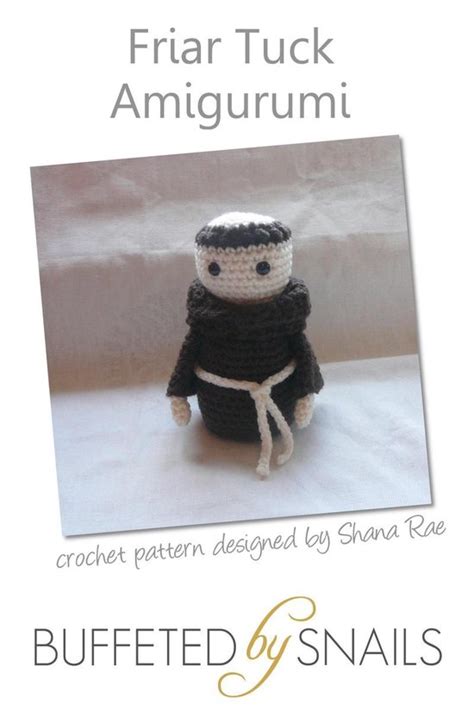 Friar Tuck Amigurumi Crochet Pattern Ebook Shana Rae 9781311862259 Boeken