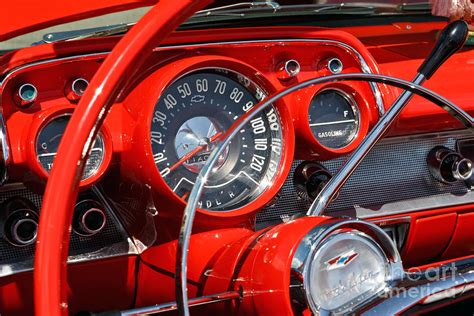 Classic Car Interior Photograph By Mariusz Blach Pixels