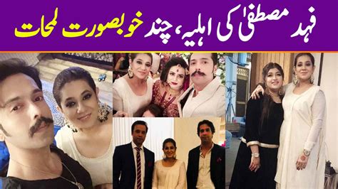 Fahad Mustafa Wife 32 Romantic Pictures Reviewitpk
