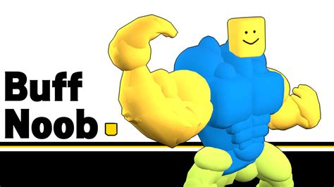 Buff Noob Roblox Super Smash Bros Ultimate Mods