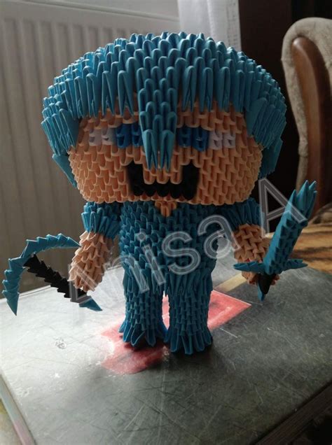 Origami 3d Steve From Minecraft By Anisaaspie On Deviantart
