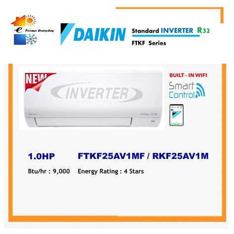 Wifi Daikin Hp Hp Inverter Wall Mounted Air Conditioner R
