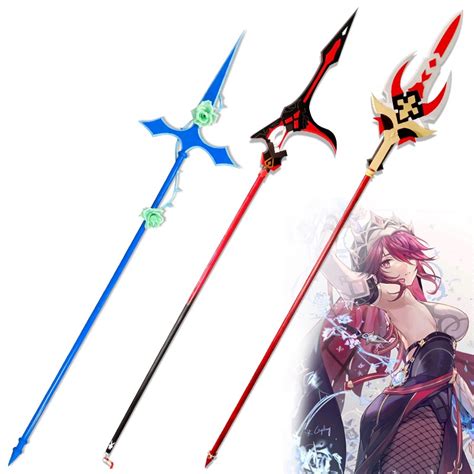 Sword Game Genshin Impact Rosaria Anime Cosplay Weapon Props Blackcliff