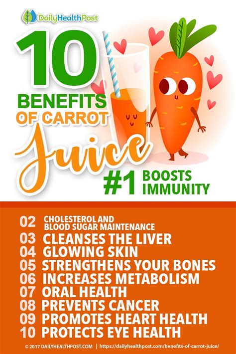10 Benefits Of Carrot Juice Why You Should Drink It Daily