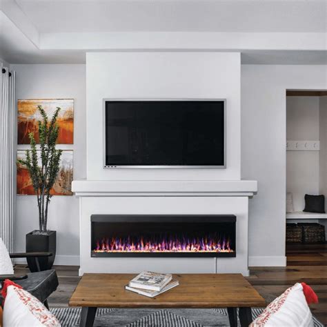 Napoleon Trivista Pictura 3 Sided Wall Mounted Electric Fireplace60 Model In 2022 Wall Mount