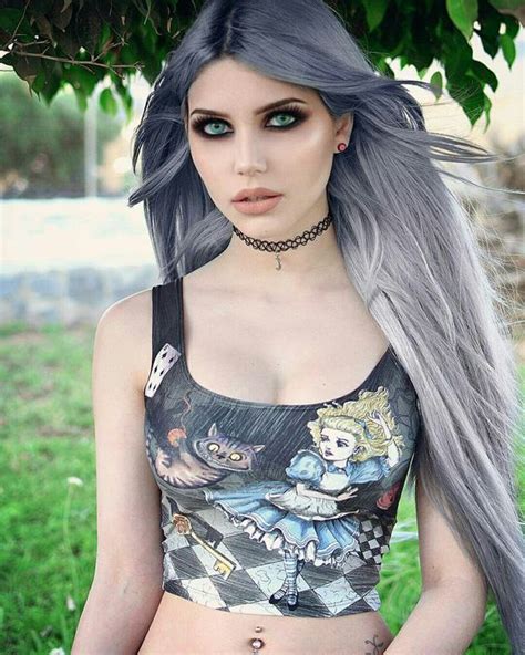 Dayana Crunk Hot Goth Girls Goth Beauty Goth Model
