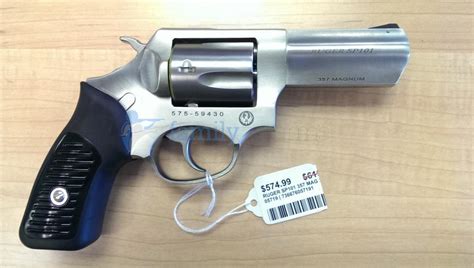 Ruger Sp101 Double Action Revolver 357 Mag 3 Barrel Satin