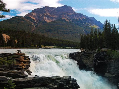 Athabasca Falls Jasper Alberta Canada Canada Pinterest