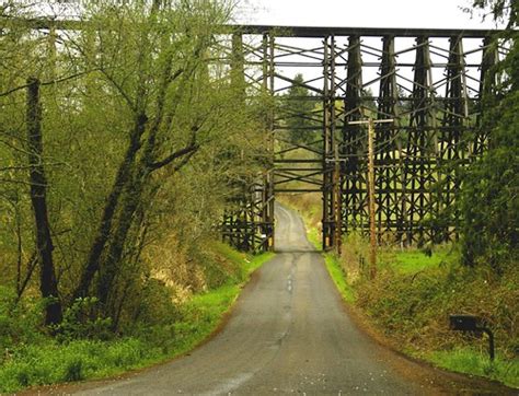 The Railroad Trestle This Trestle Is Over A Rural Road Nea Flickr