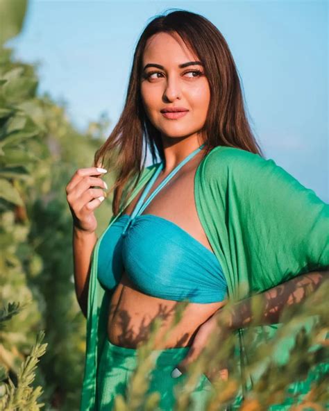 Sonakshi Sinha Maldives Beach Hot Pictures Bollywood Fever