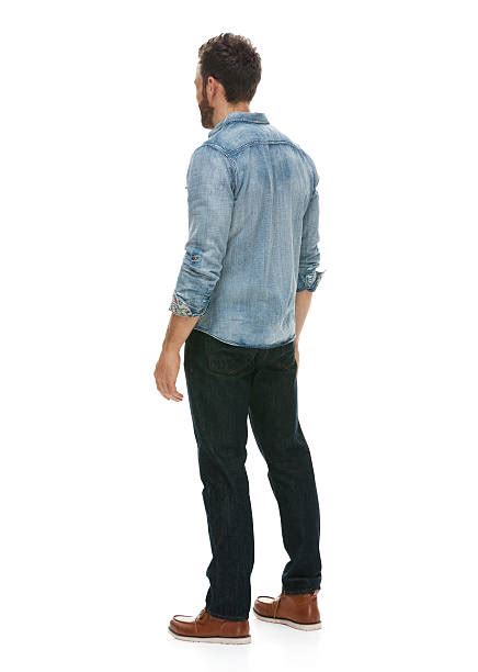 Man Standing Back View Stock Photos Pictures And Royalty Free Images