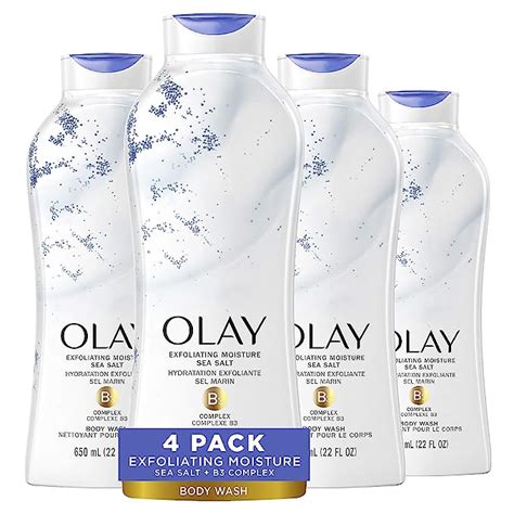 Olay Daily Exfoliating With Sea Salts Body Wash 22 Oz 4