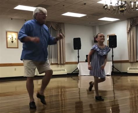 Grandpa Granddaughter Duo Tap Dances Their Way Into The Hearts Of M