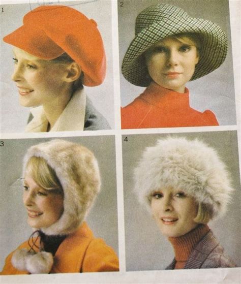 Image Result For 1970s Hats Hats Vintage Hat Fashion Pattern Fashion