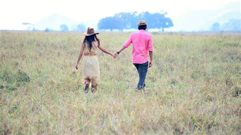 Wallpaper People Walking Steppe Grassland Safari Meadow