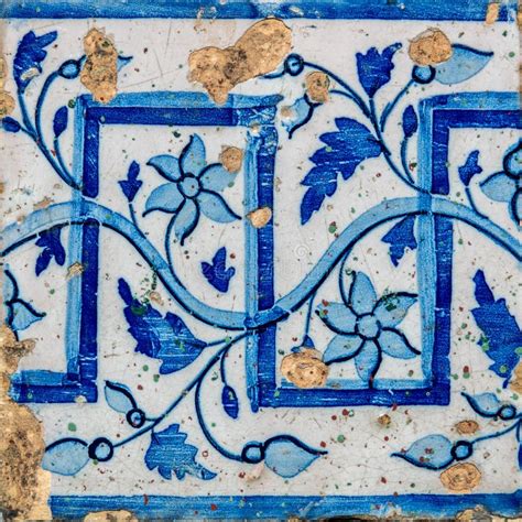 Traditional Portuguese Glazed Tiles Stock Photo Image Of Azulejos