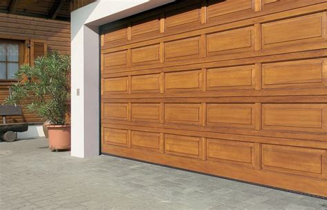 Wooden Garage Door Ideas With Simple Design Idea Garage Design