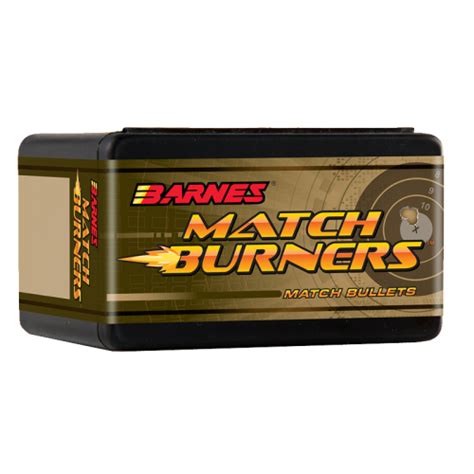 .243 inches : Barnes Match Burner Bullets .243 Caliber ...