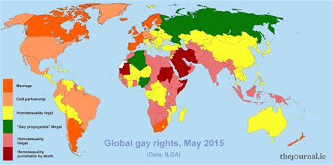 World Map Of Gay Rights United States Map