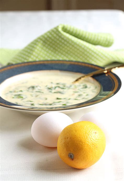 Soups, sides, veg & salads vegetables. Egg Lemon Soup with Spinach - Art of Natural Living