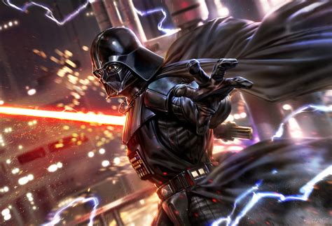 Darth Vader Fan Art Digital Art Star Wars Wallpapers Hd Desktop