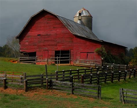 Waynesville Red Barn By Gary Pope Redbubble