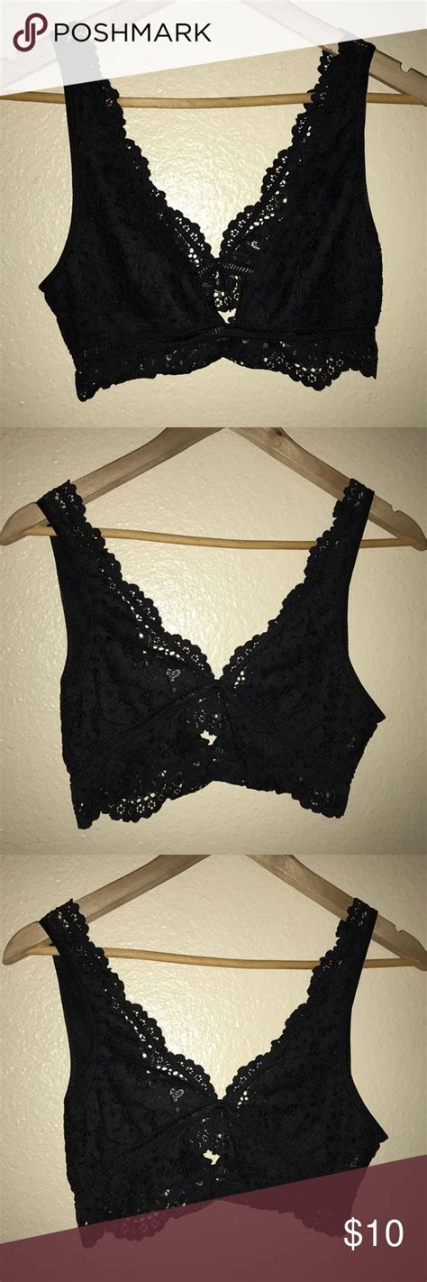 Black Laced Bralette From Victoria Secret Black Laced Bralette With No