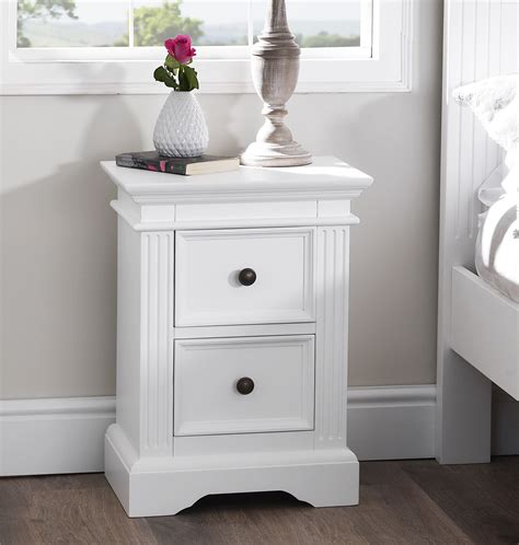 White Bedroom Furniture Bedside Table Chest Of Drawers Wardrobe