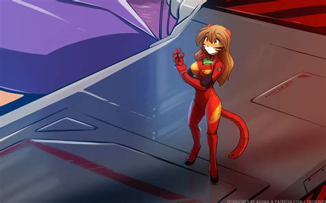 Eva Suit Flora Thomas Fischbach On Patreon Comics Furry Art Thomas