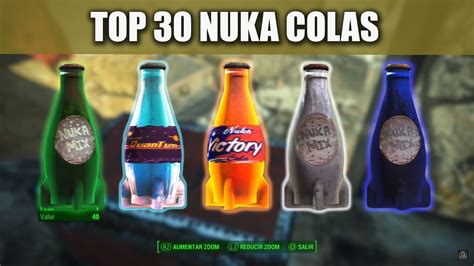 Fallout 4 Top 30 Nuka Colas Todas Las Nuka Colas Del Juego Youtube