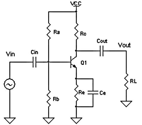 Class A Power Amplifier Circuit Diagram