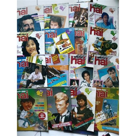 Jual Majalah Hai Edisi Tahun 1986 Majalah Jadul Majalah Bekas Shopee Indonesia