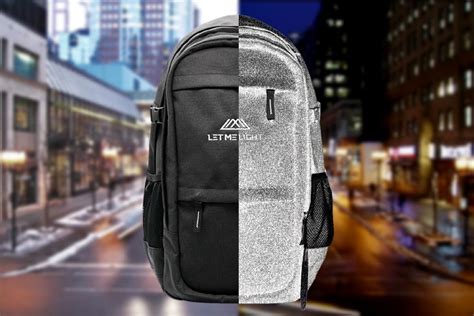 This Entire Backpack Is A High Visibility Reflective Panel Yanko Design