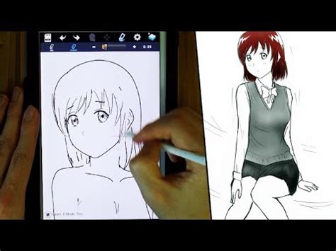 On pixiv how to draw page, you can easily find drawing tutorials, step by step drawings, textures and other materials. How to draw a manga character with Galaxy Note 8.0 & Character Maker, SketchBook app - YouTube